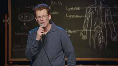 He doesn't have all the baggage
that we have with cancer, - Hank Green: Pissing Out Cancer