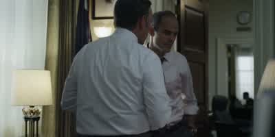 He doesn't measure his wealth in private jets but purchased souls - House of Cards