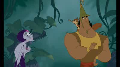 He doesn't really want to talk to you. - The Emperor's New Groove