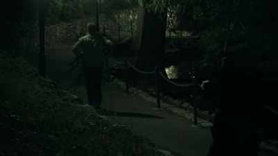 He doesn't see me, though,
because I sneak behind him. - What We Do in the Shadows