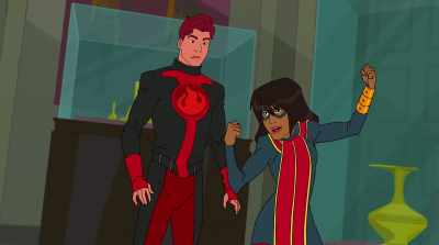 He doesn't stand a chance - Marvel Rising: Playing with Fire