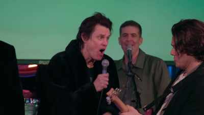 ♪ He don't fuck around
He gets down ♪ - Dirty Daddy: The Bob Saget Tribute