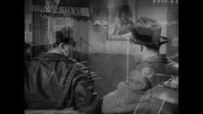 - He don't sound very happy, somehow.
- No. - The Blue Dahlia