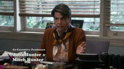 He dozed off in
a box of packing peanuts, - The Conners