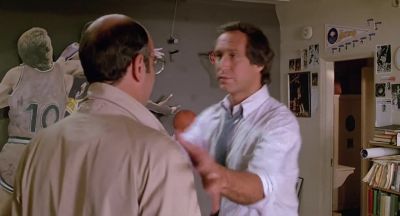 He draws the foul - Fletch