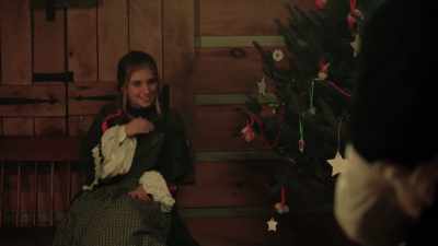 He was dressed all in fur,
from his head to his foot, - Civil Christmas