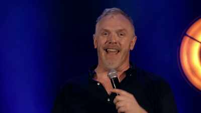 "He eats a whole cooked chicken
every day." - Greg Davies: You Magnificent Beast