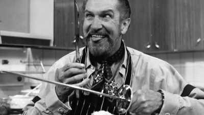 'He enjoyed his public image
and played up to it deliciously, - The Life and Deaths of Christopher Lee
