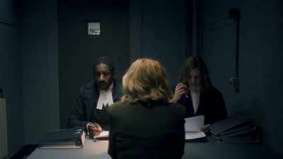 He, er... attacked a
man outside a restaurant - Apple Tree Yard