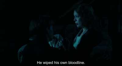 He has erased his own bloodline. - Never Look Away