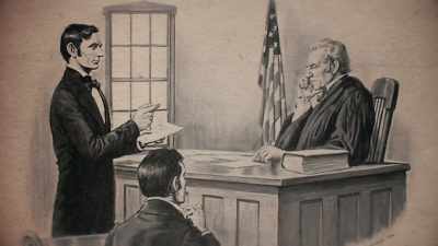 He established the most
successful law practice - Abraham Lincoln