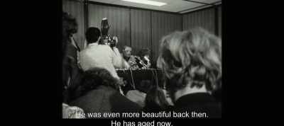 He was even more beautiful back then.
He has aged now. - The Most Beautiful Boy in the World