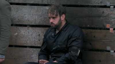HE EXHALES RAGGEDLY - Celebrity SAS: Who Dares Wins