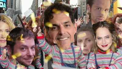 He falls in love
with his cast in a way - Doc of Chucky