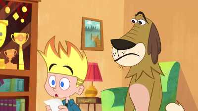 He fell asleep! - Johnny Test