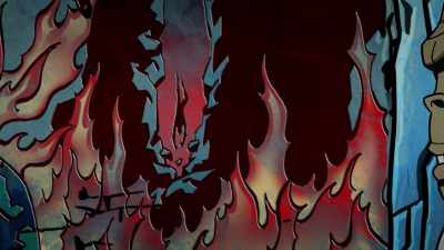 He fell, vowing one day to return. - DC Showcase: Kamandi: The Last Boy on Earth!