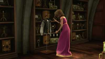 He felt shy about it.
I don't know why. - The Swan Princess: Kingdom of Music