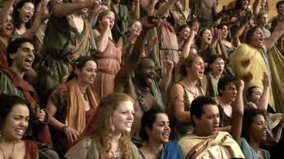He fights like a man possessed. - Spartacus