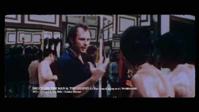 'He fights with American director
Robert Clouse - The Final Game of Death