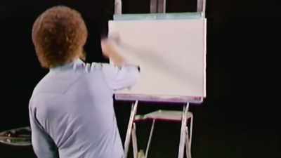 He filmed three shows in one day, - Bob Ross: Happy Accidents, Betrayal & Greed