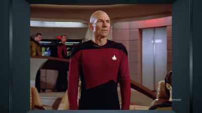 He finished his last
line, turned his back, - The Center Seat: 55 Years of Star Trek