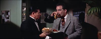 He fired the cook for using fresh peas and started to cut the whiskey more - Pete Kelly's Blues