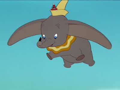 Uh why he flies just like a eagleThat's better than a aeroplaneBrother now I've seen everything - Dumbo