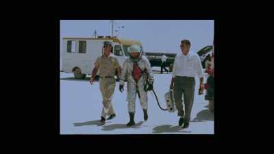 He was flying the X-15,
and that put him above and beyond - Armstrong