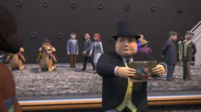 He was following
some racing cars. - Thomas & Friends: Big World! Big Adventures! The Movie