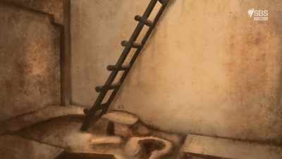 He found evidence of ovens below, - Raiders of the Lost Past with Janina Ramirez