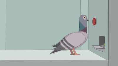 He found, when the pigeon received a reward every time - Screened Out