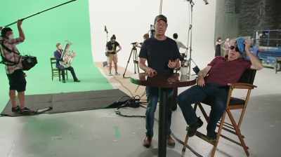 He was full-on convention mode,
chuck, - Six Degrees with Mike Rowe