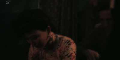 HE GASPS - Agatha and the Midnight Murders
