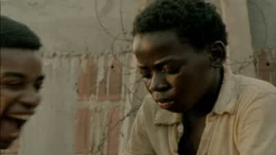 He gets high and starts talking bullshit. - City of God