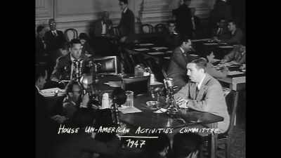 He gets involved in HUAC - Mickey: The Story of a Mouse
