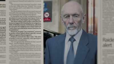 He was given community service, - Children of the Cult