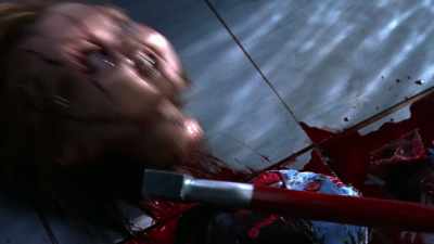 -He goes, "Atta boy,"
and then dies. - Doc of Chucky