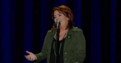He goes,
"But seriously, this for 'Me Too' thing, - Kathleen Madigan: Hunting Bigfoot