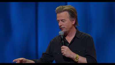 He goes, "How much you weigh?" - David Spade: Nothing Personal