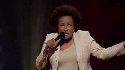 He goes off to school and she's like,
"What is your problem? Why did you--" - Wanda Sykes: Not Normal