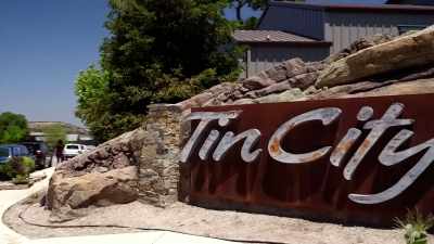 He was going
to put a winery in himself, - Tin City