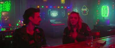 - He was gonna taint you.
- Yeah, I'm horny, - Christmas Bloody Christmas