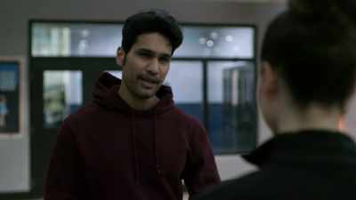 He is good for everything cool
around here. Just like me. - The Ice Rink Murders