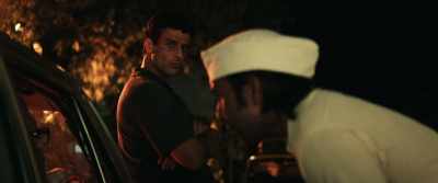 He has goondas, and his goondas beat us badly. - Shantaram