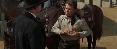 He has got a few things
he'd like to tell you about me. - Ride a Crooked Trail