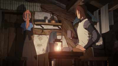 He got a job when we first
arrived here, - Maquia: When the Promised Flower Blooms