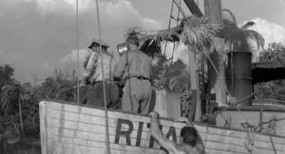 He got her. - Creature from the Black Lagoon