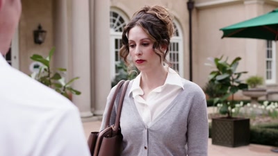 He got hit by a car last night.
On Porter Road. - Murder At The Country Club