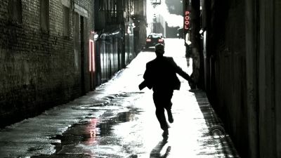 He got into a dark
four-door sedan. - CSI: Crime Scene Investigation