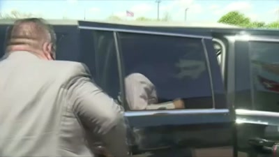 He got into that black SUV
waiting for him, and drove off. - Shiny Happy People: Duggar Family Secrets